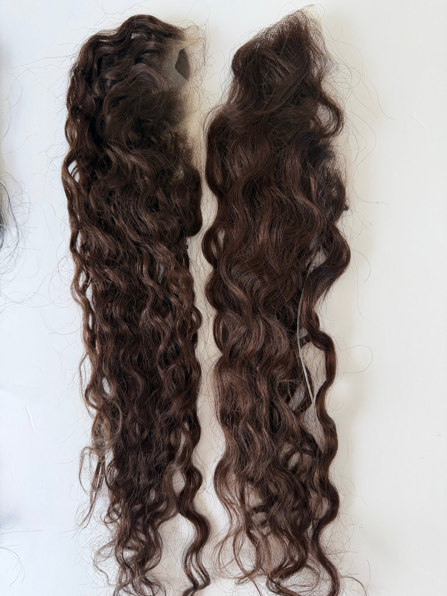 Curly Hairline Topper- Clip Free